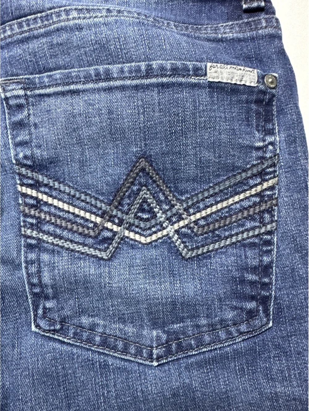 7 For All Mankind Relaxed Fit Denim Jeans Size 36 - Comfy &